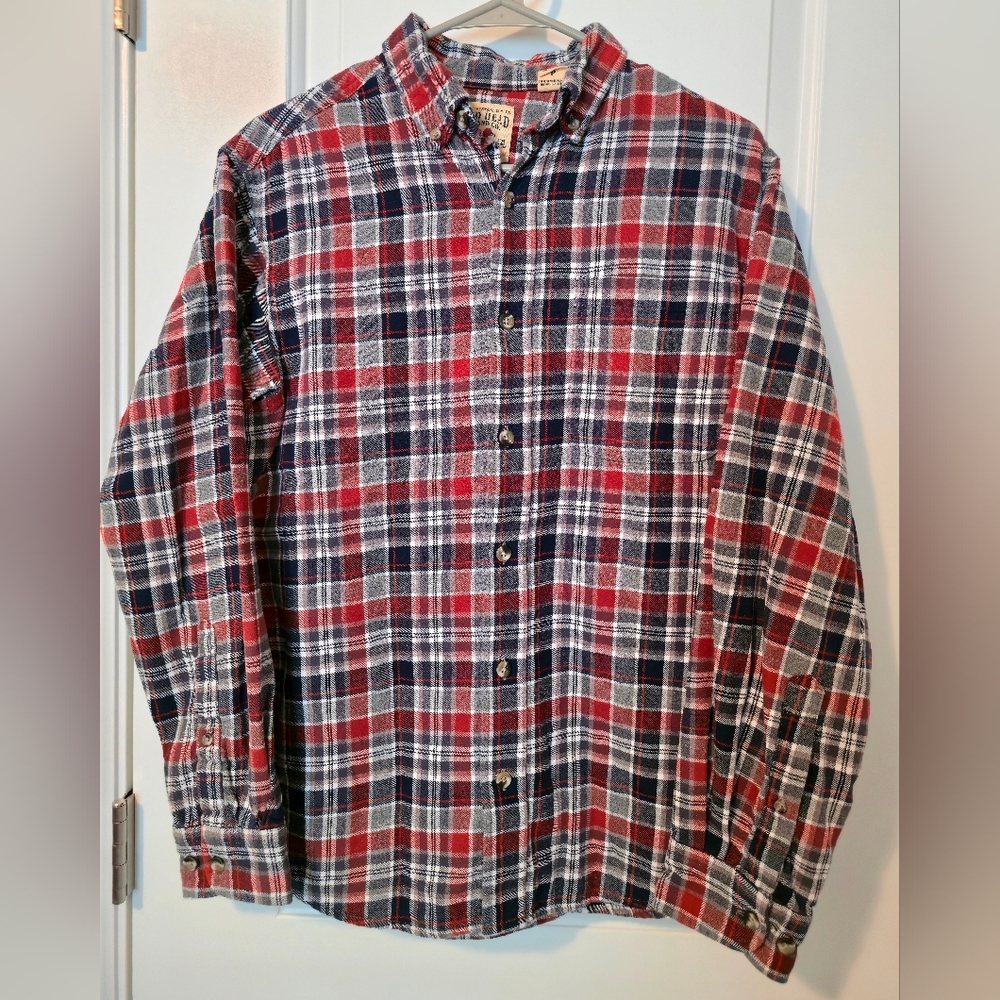 Plaid Button-Down Shirt